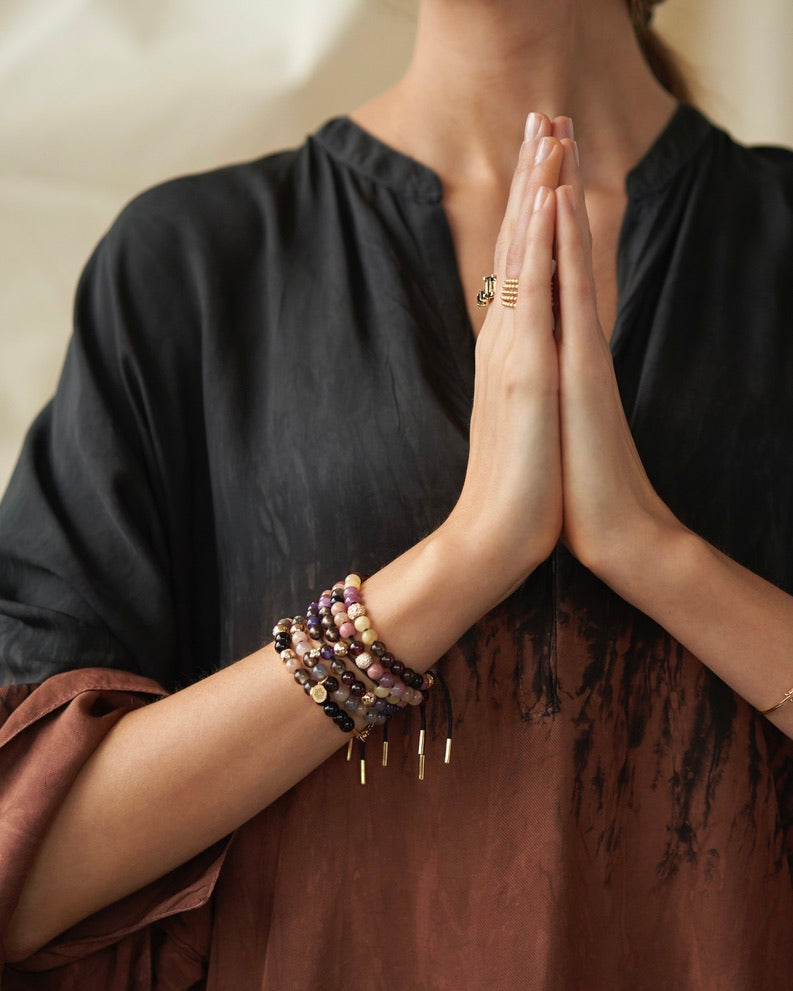 Inner Peace Third Eye Chakra Bead - 18kt Yellow Gold