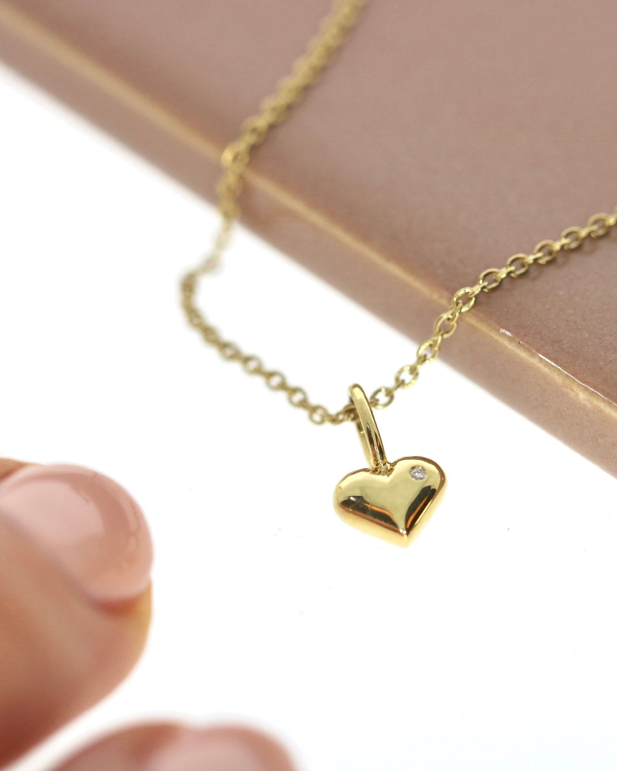 Symbols My Heart Anheng - 18kt Gult Gull