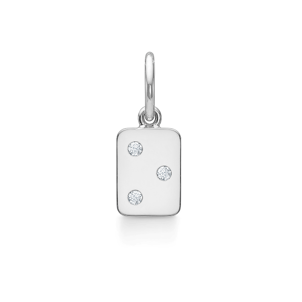 My Secret O Pendant - 18kt White Gold