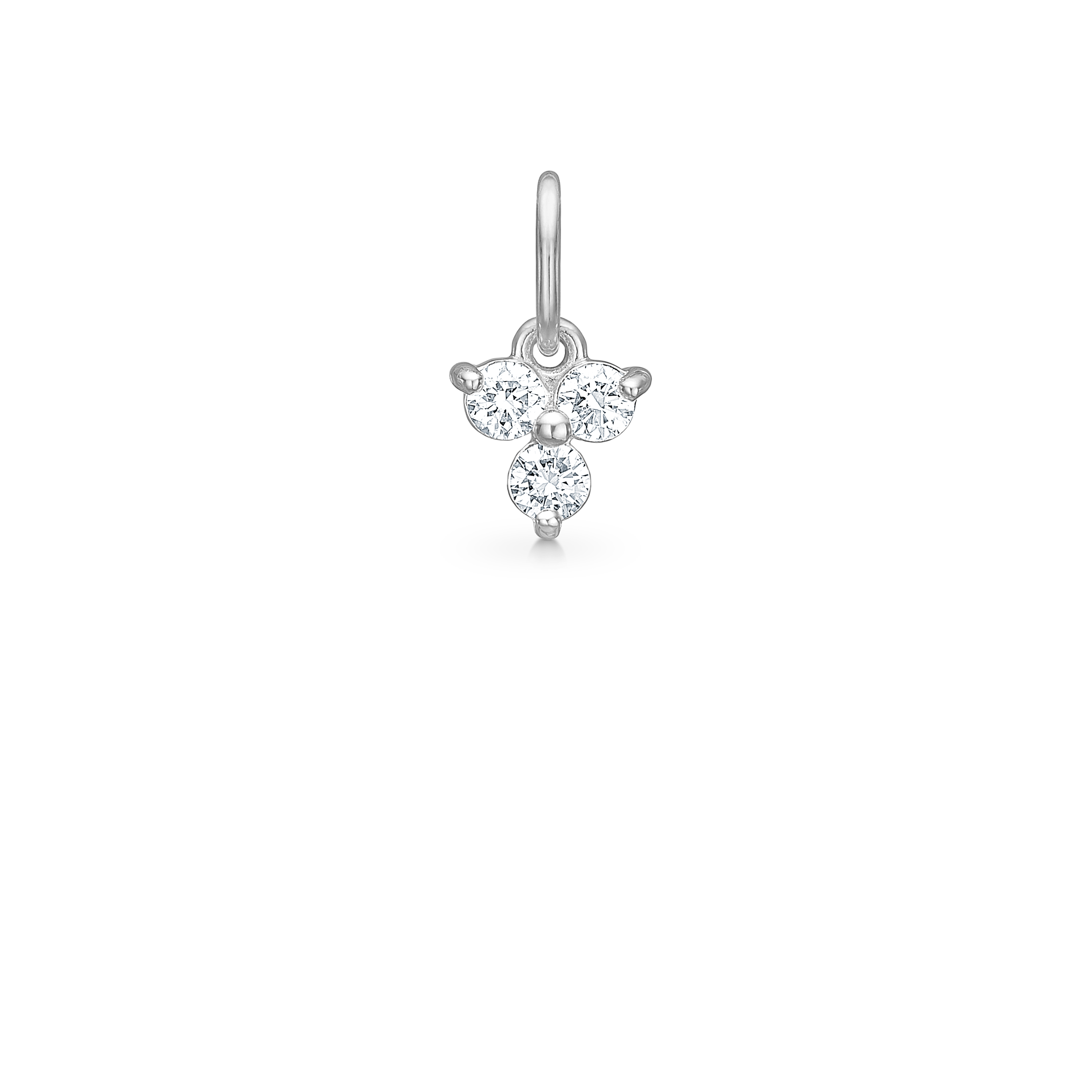 Fryd Diamond Pendant - 18kt White Gold