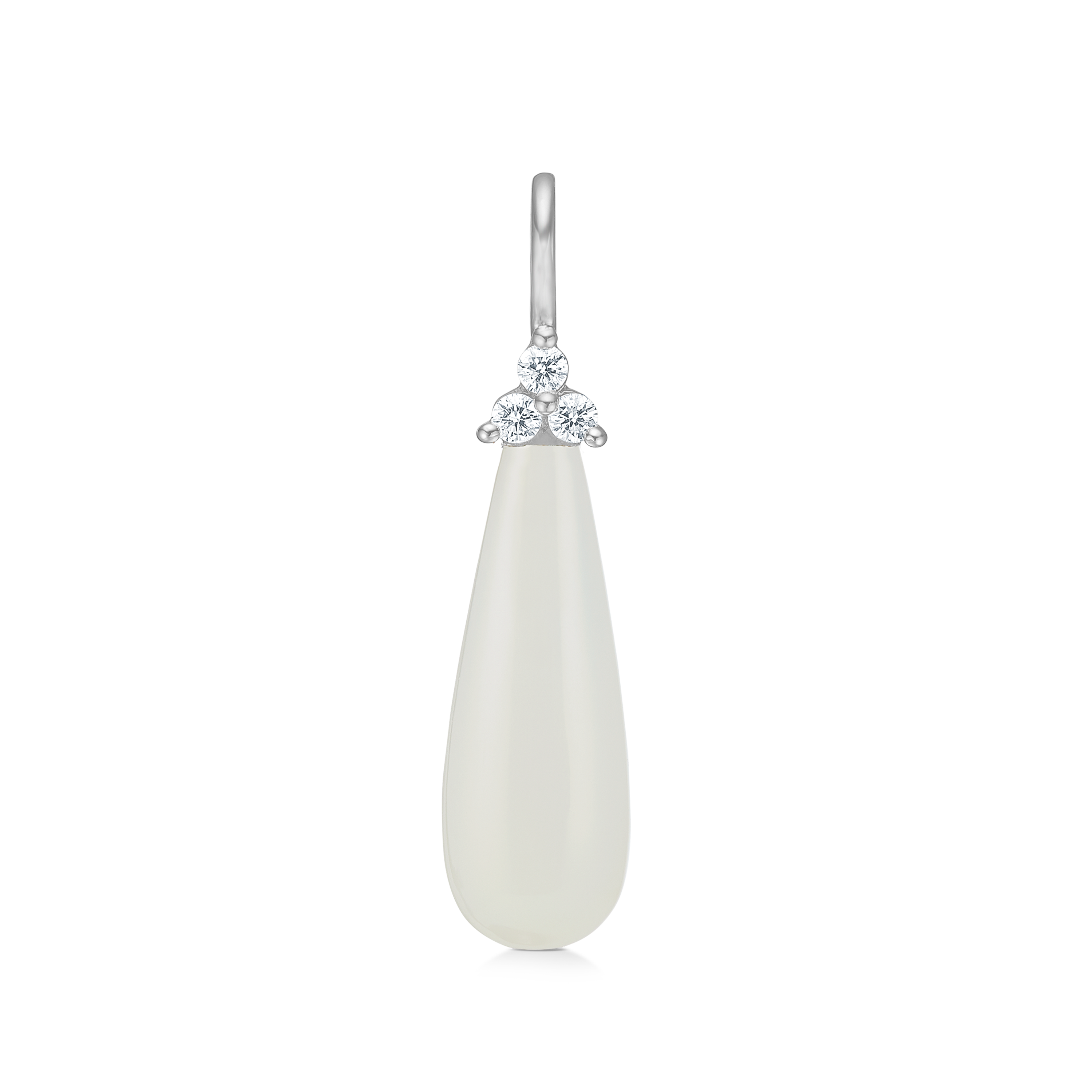 Fryd White Pendant - 18kt White Gold