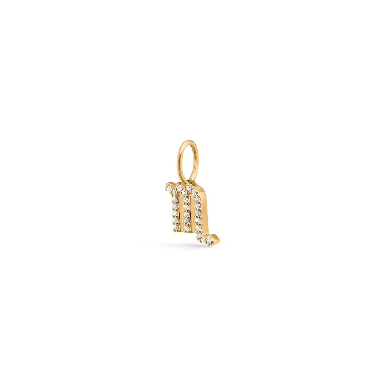 My Scorpio Diamond Pendant - 18kt Yellow Gold