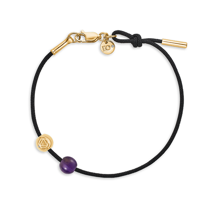 Inner Peace Third Eye Chakra Bead - 18kt Yellow Gold