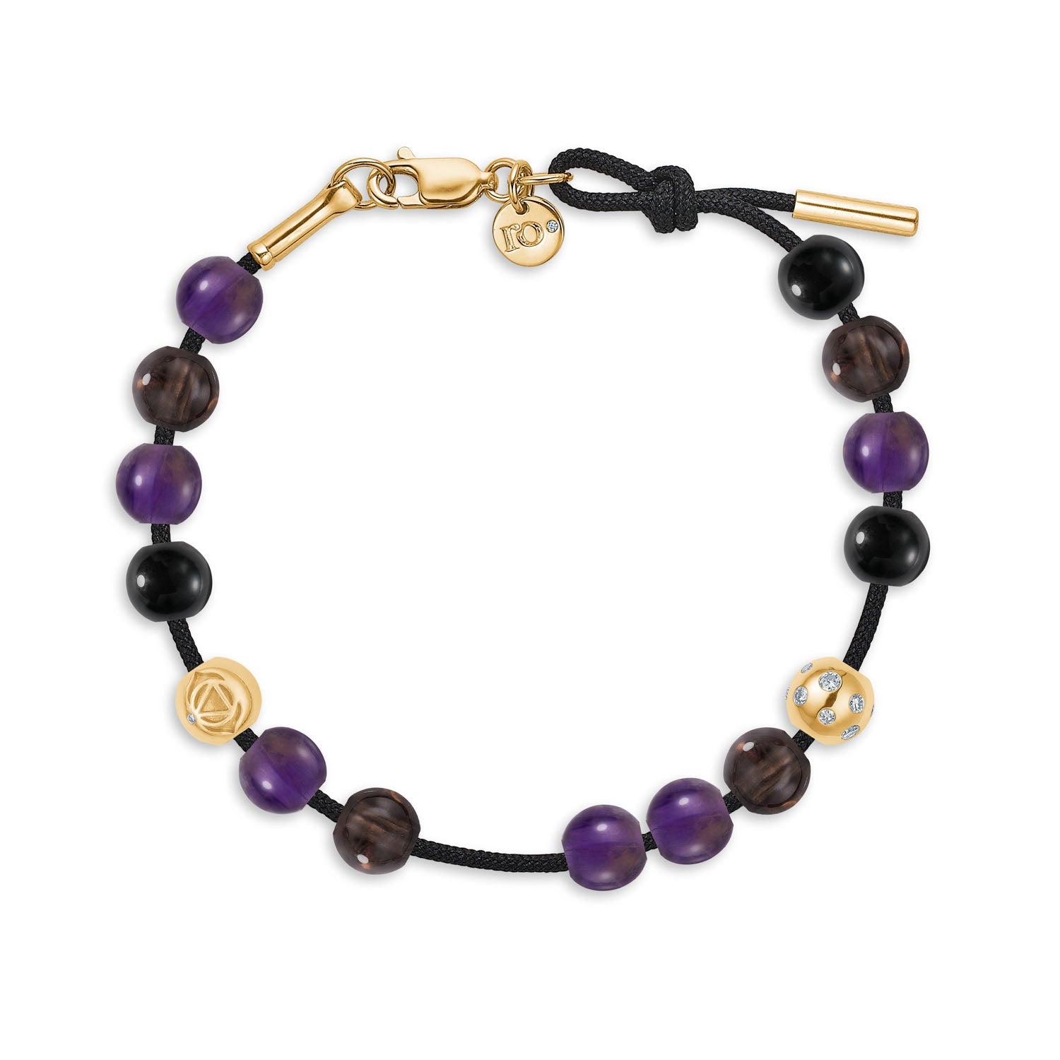 Inner Peace Third Eye Chakra Bead - 18kt Yellow Gold