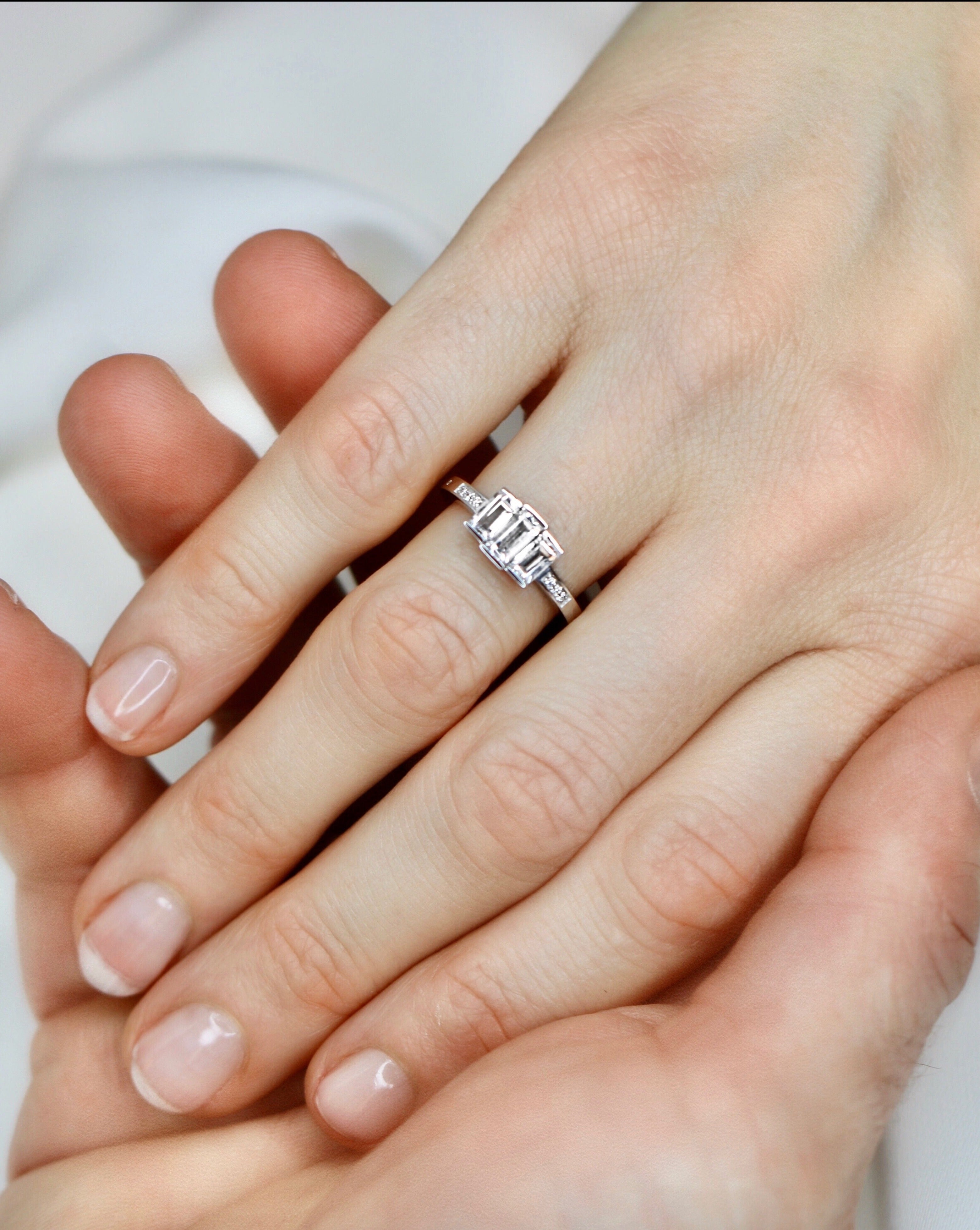 Meant to Be Her Ring - 18kt White Gold
