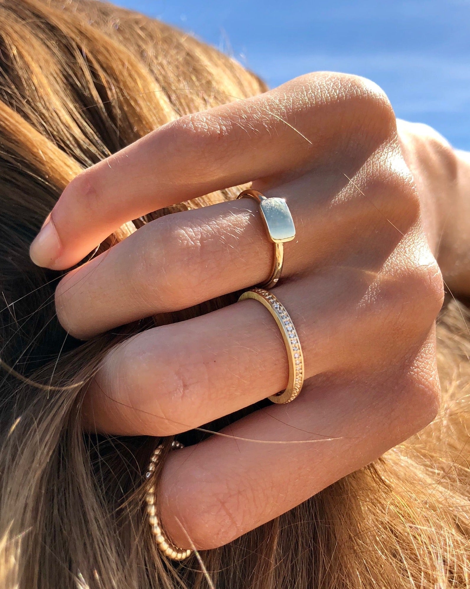 Orbit Alliance Ring - 18kt Yellow Gold