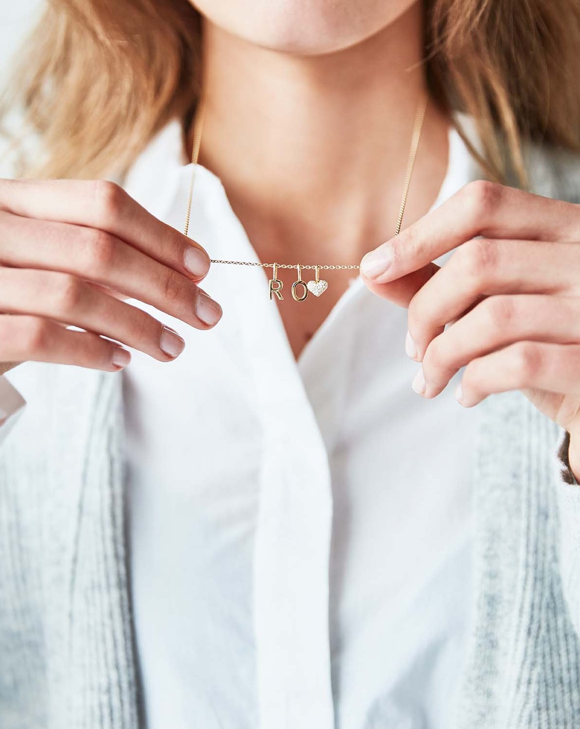 My Z Pendant - 18kt Yellow Gold