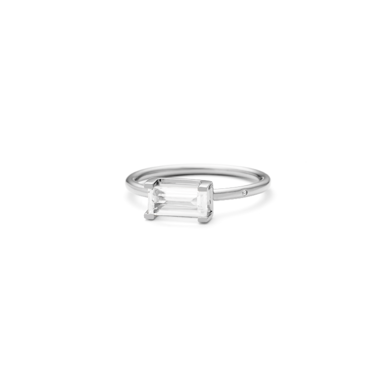 Nord White Ring - 18kt White Gold