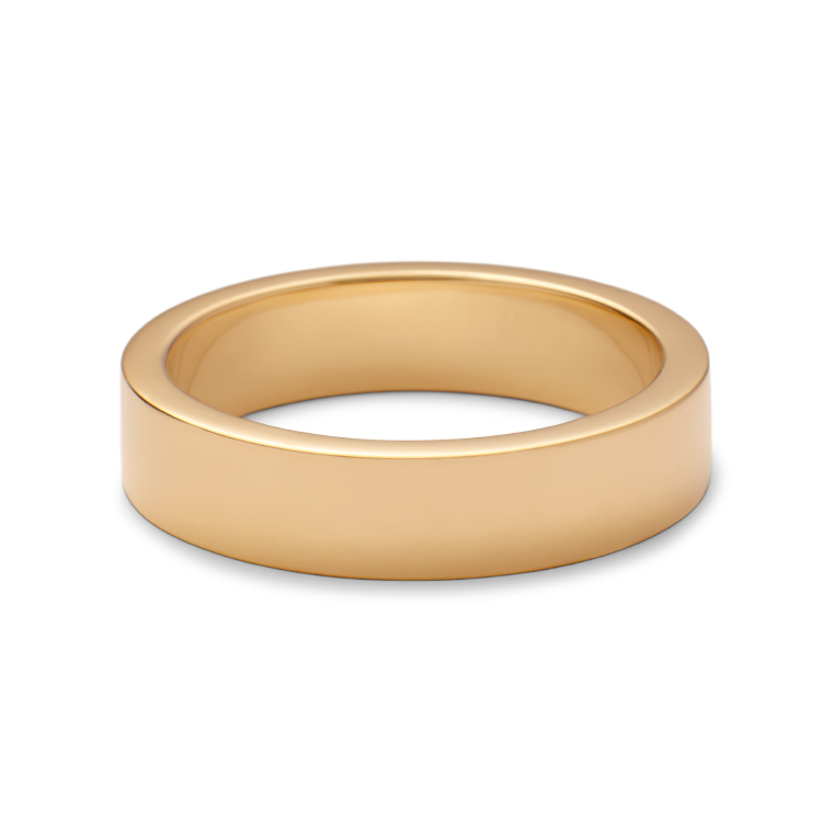 Meant to Be His True Love Band - 18kt Yellow Gold