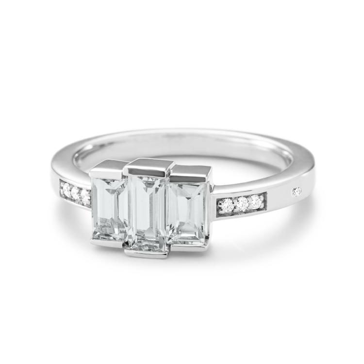 Meant to Be Her Ring Polished - 18kt White Gold