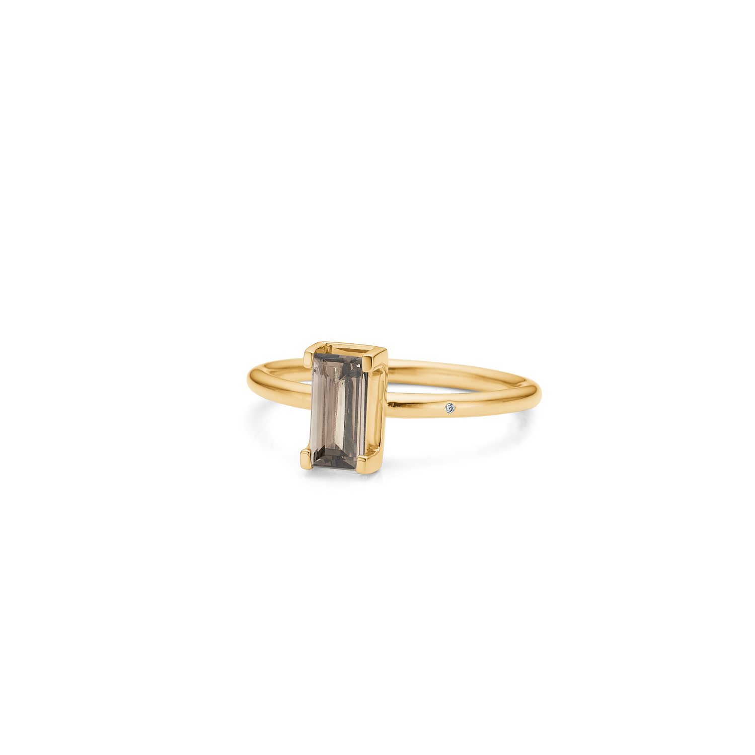 Nord Purity Ring Turned - 18kt Yellow Gold