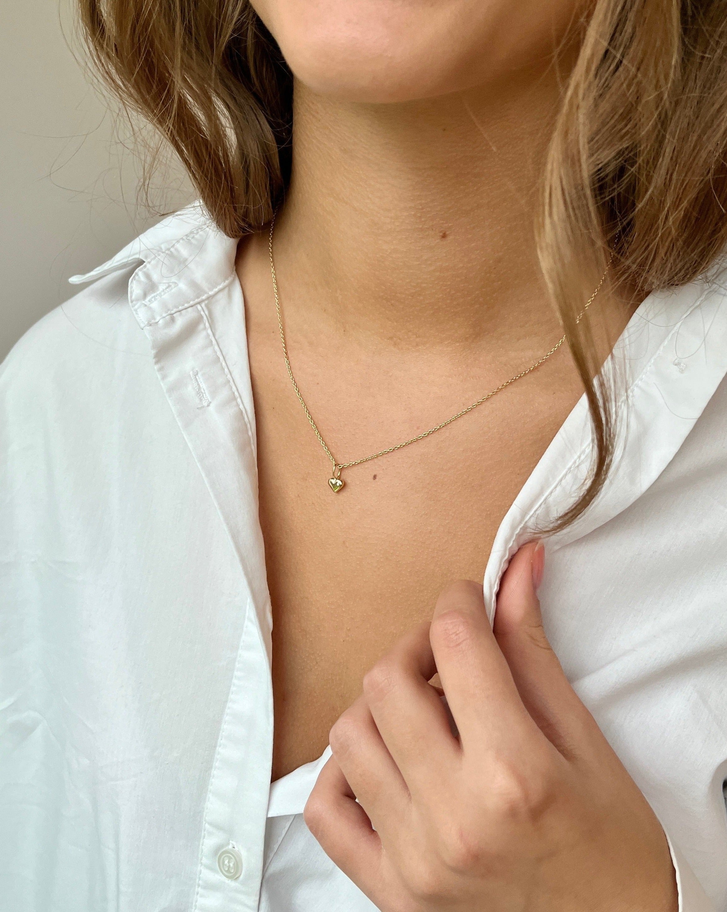 Symbols My Heart Anheng - 18kt Gult Gull