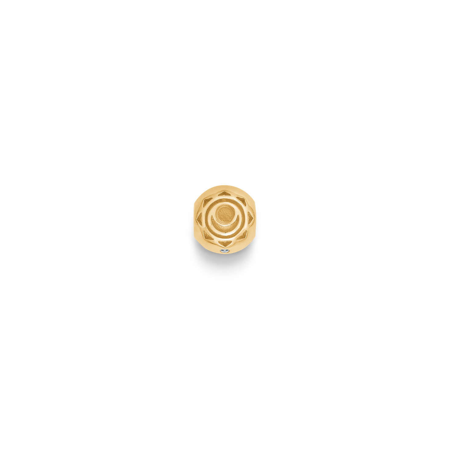 Inne Peace Sacral Chakra Bead - 18kt Yellow Gold