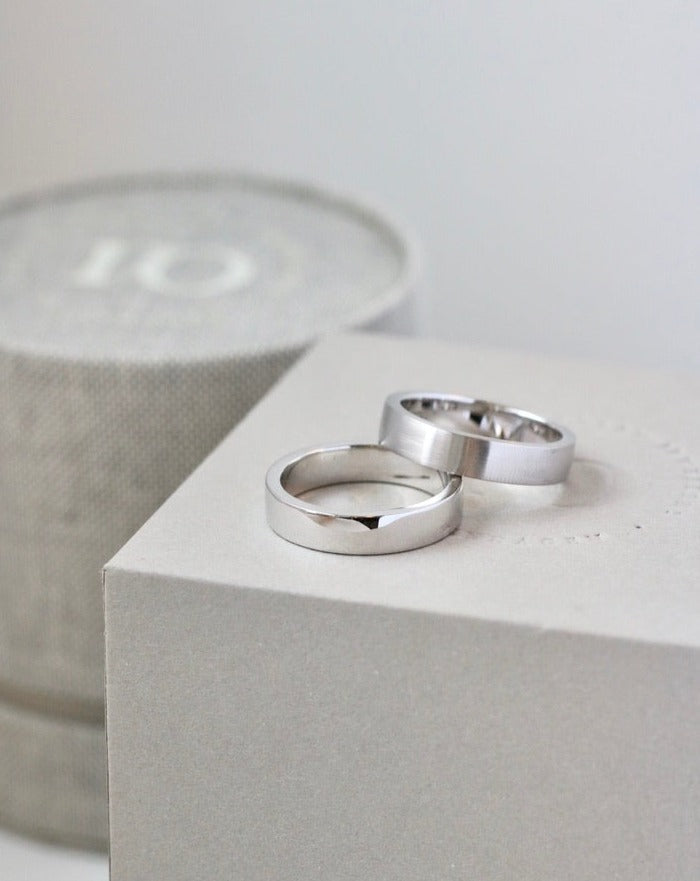 Meant to Be His Band - 18kt White Gold