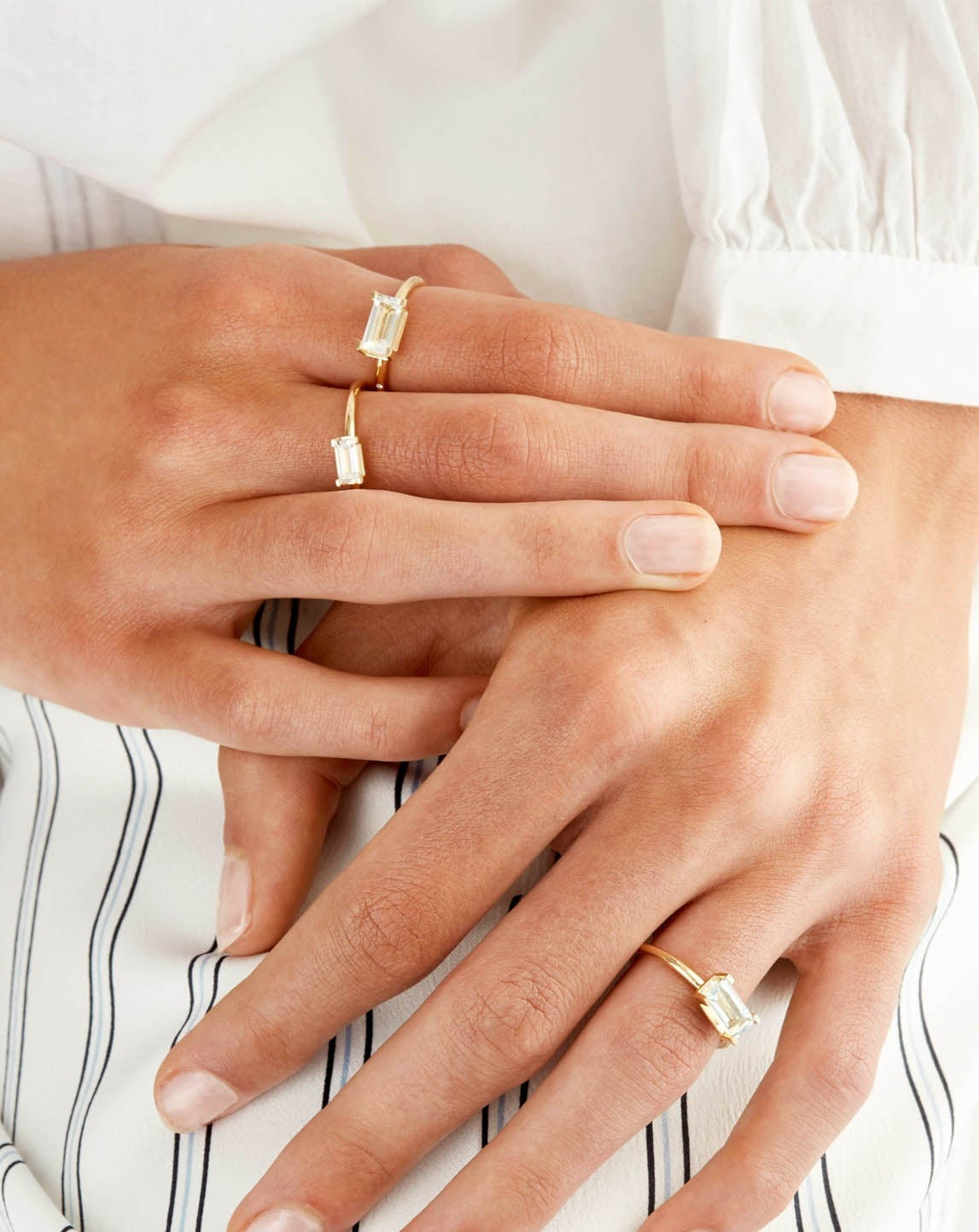 Nord White Ring S - 18kt White Gold