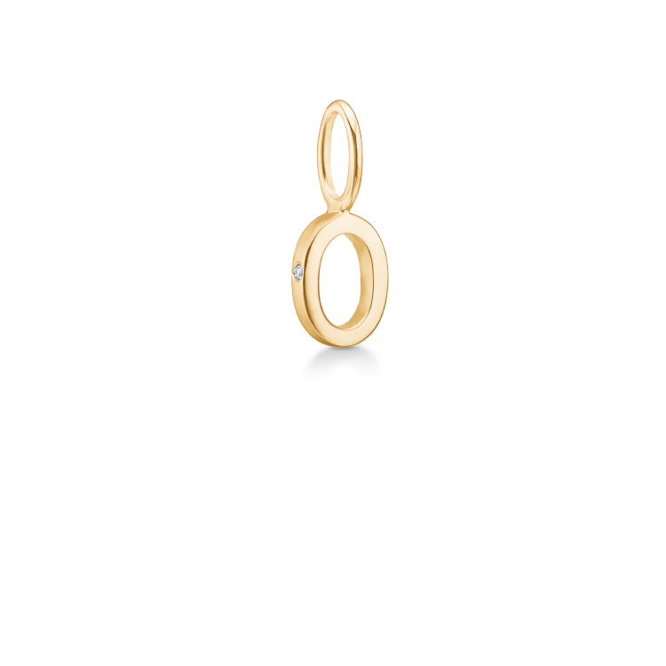 My O Pendant - 18kt Yellow Gold