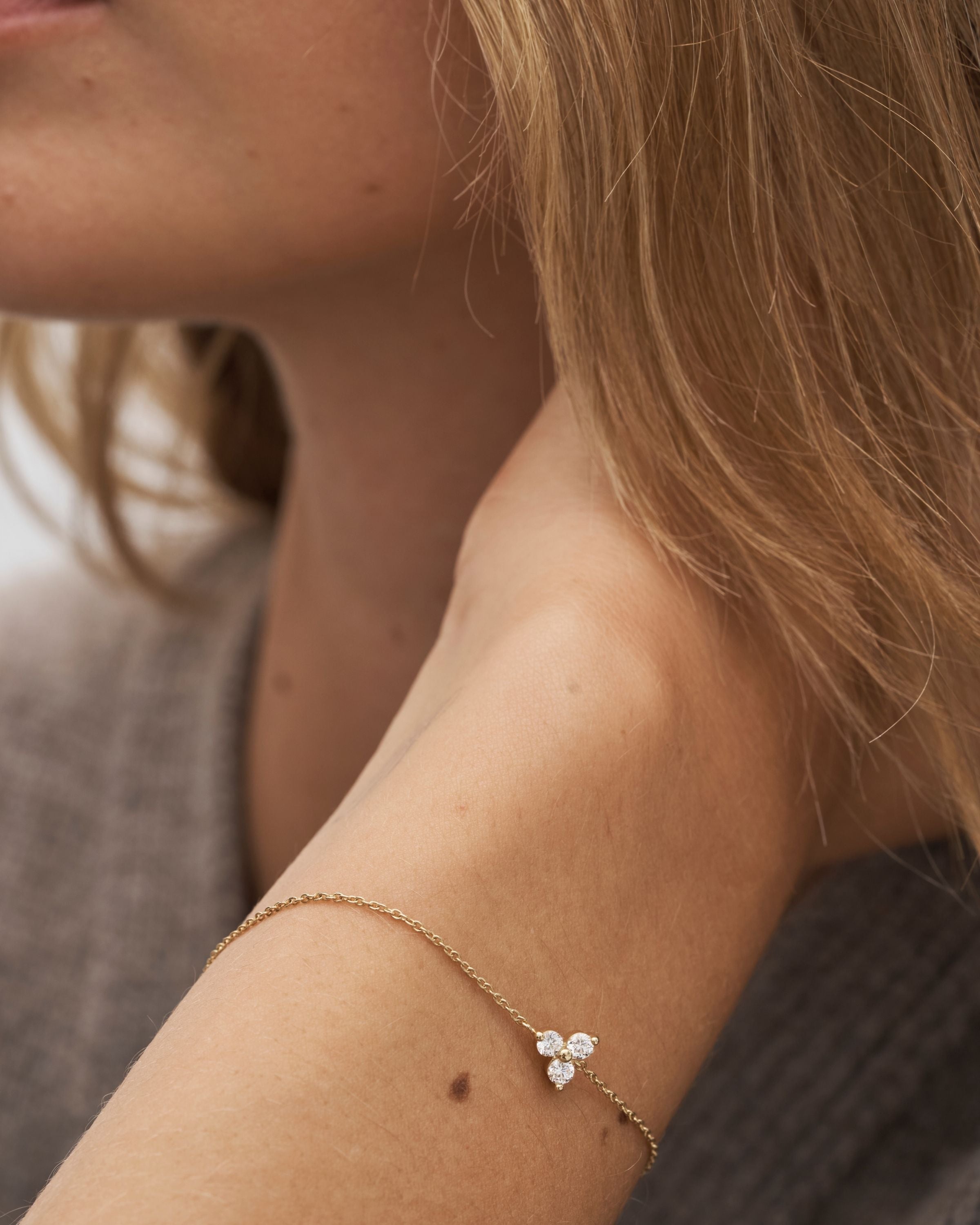 Fryd Diamond Bracelet - 18kt Yellow Gold