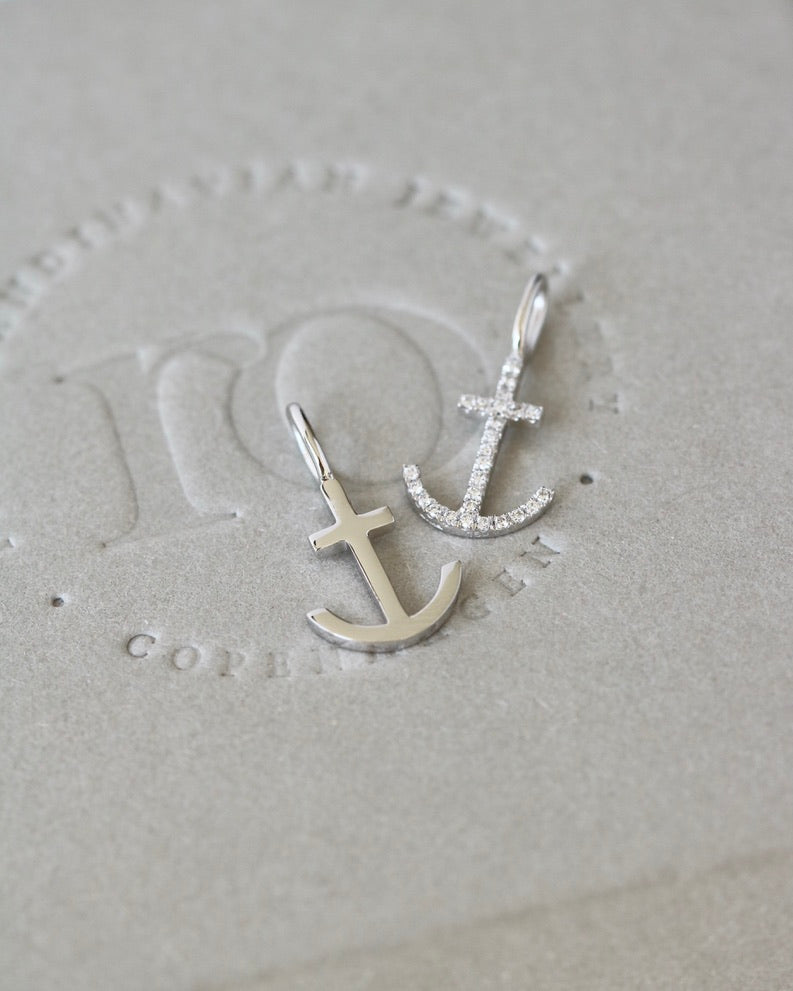 Symbols Håp Anheng - 18kt Hvitt Gul