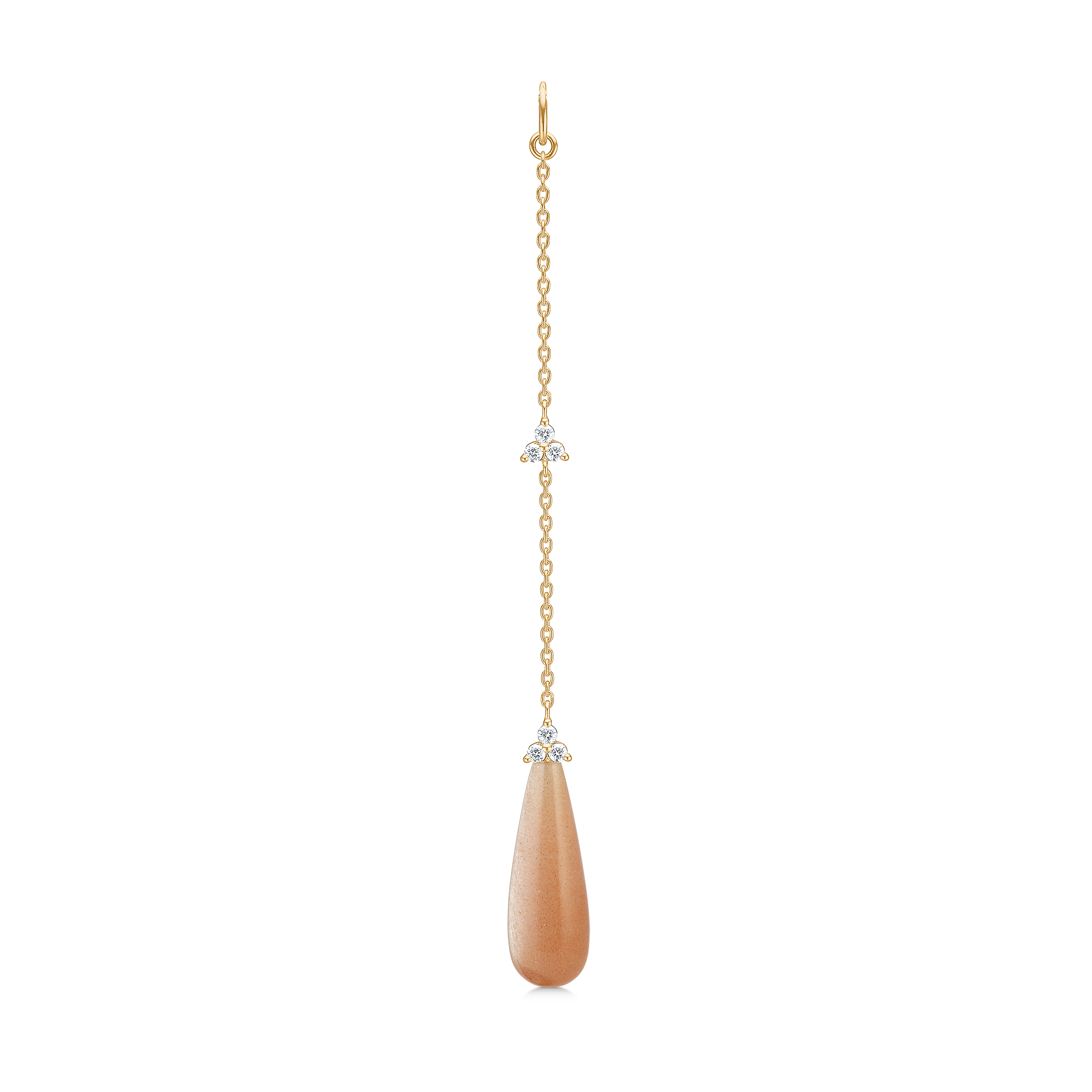 Fryd Blush Øre-Anheng II - 18kt Gult Gull