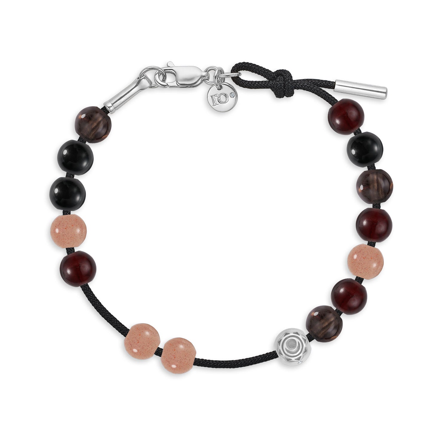 Inner Peace Sacral Chakra Bead - 18kt White Gold