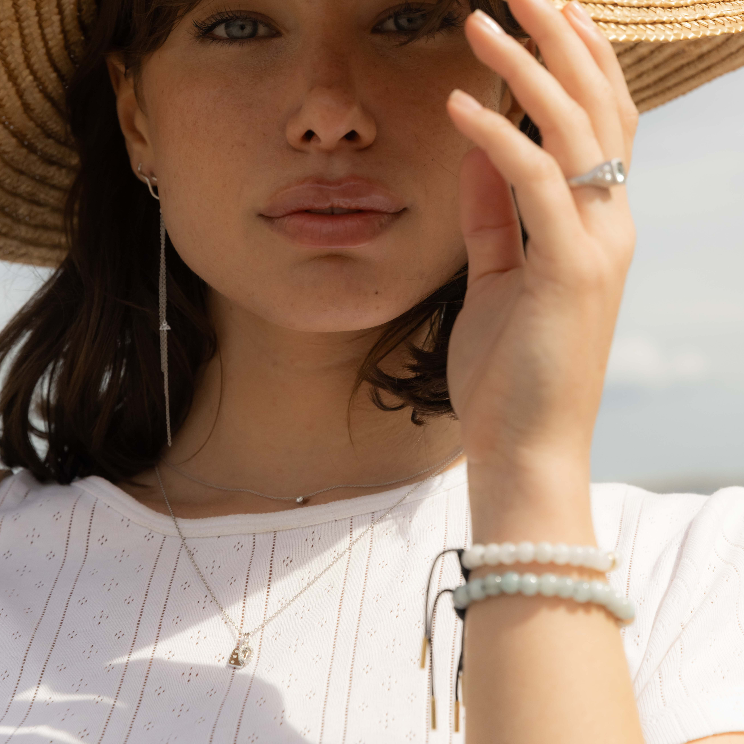 Inner Peace Halschakra armbånd – 18kt Gult Gull