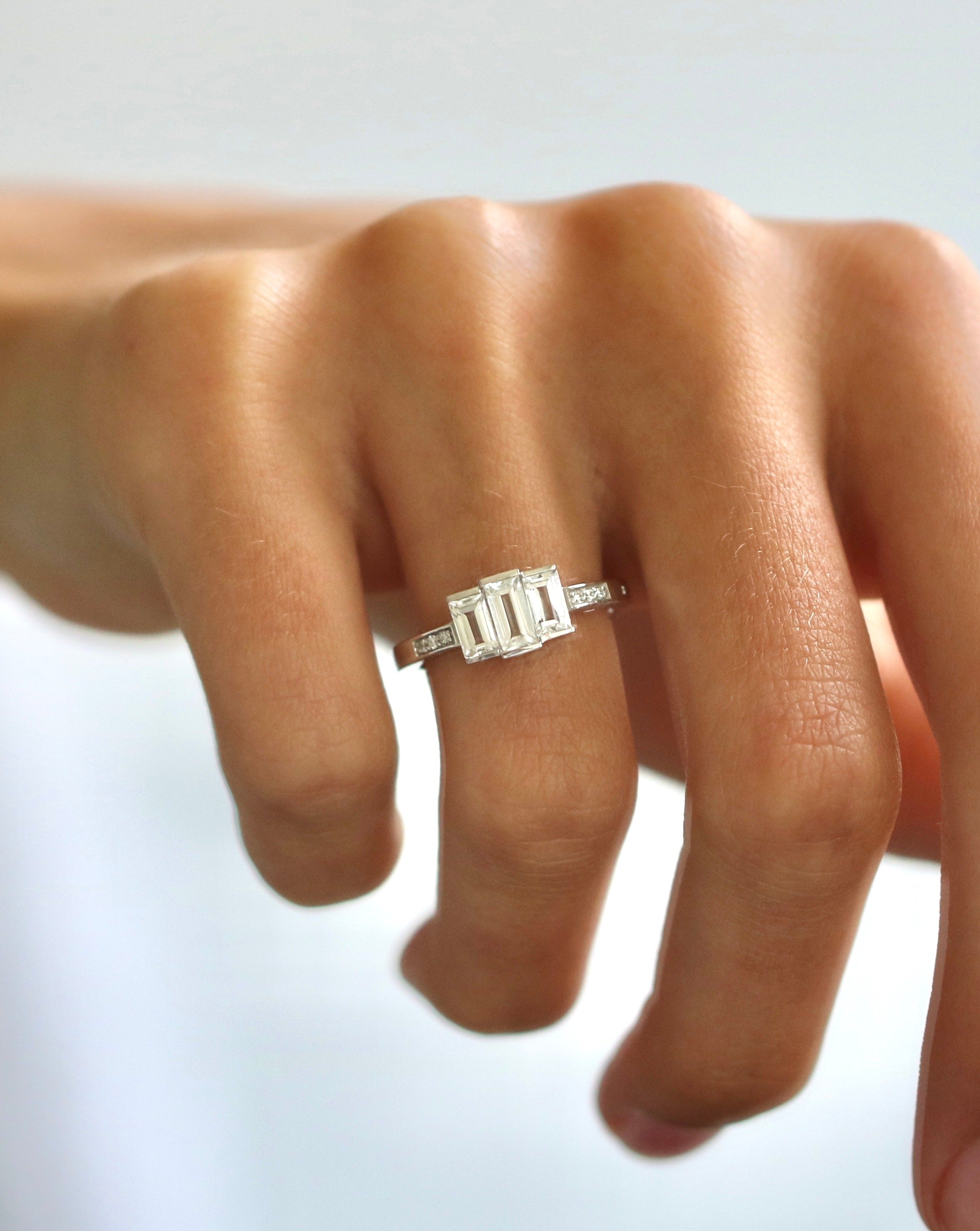 Meant to Be Her Ring Polished - 18kt White Gold