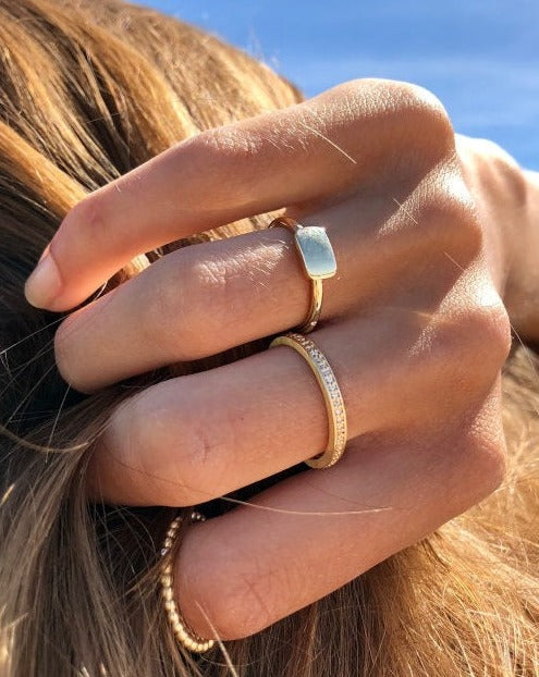 Orbit Alliance Ring - 18kt White Gold