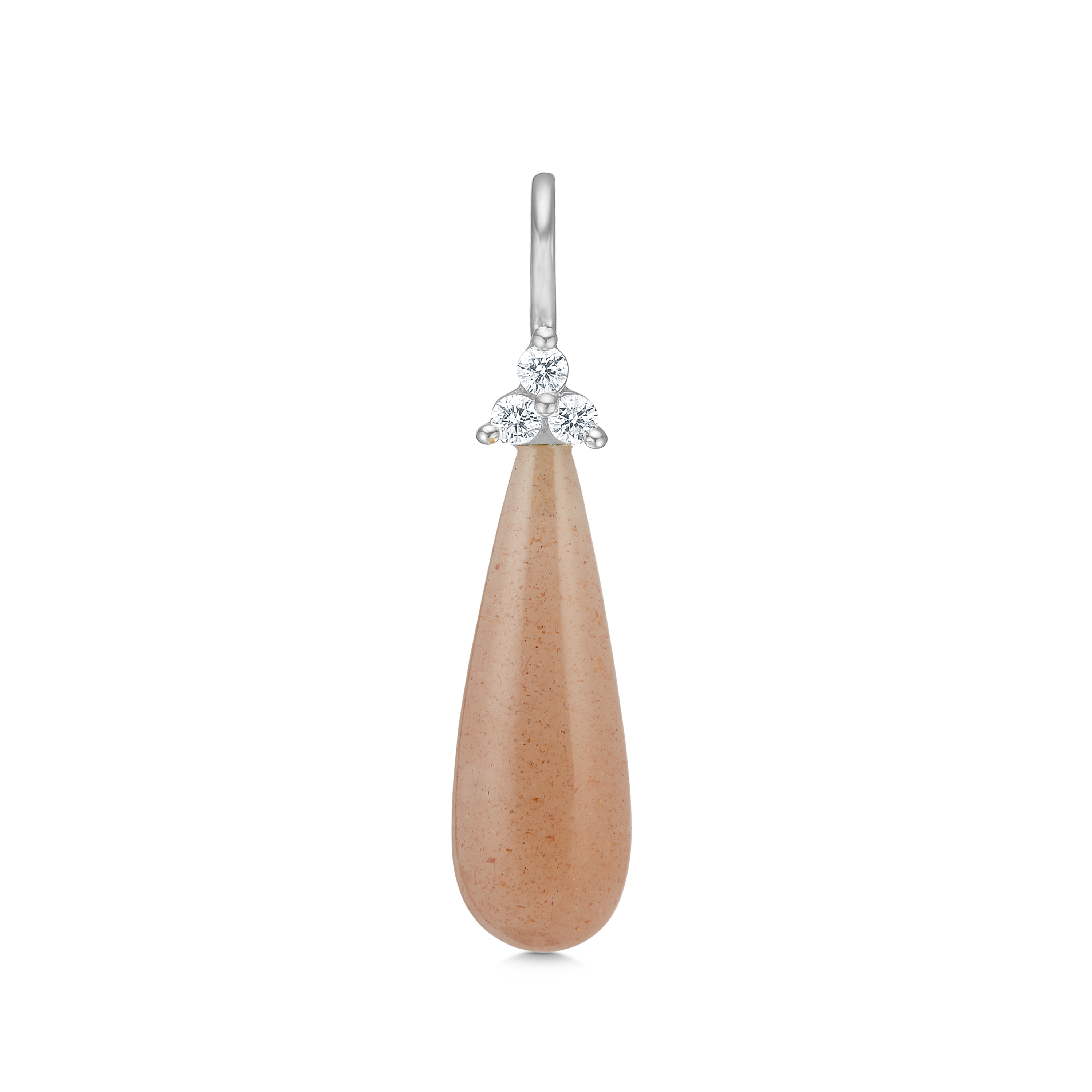 Fryd Blush Pendant - 18kt White Gold