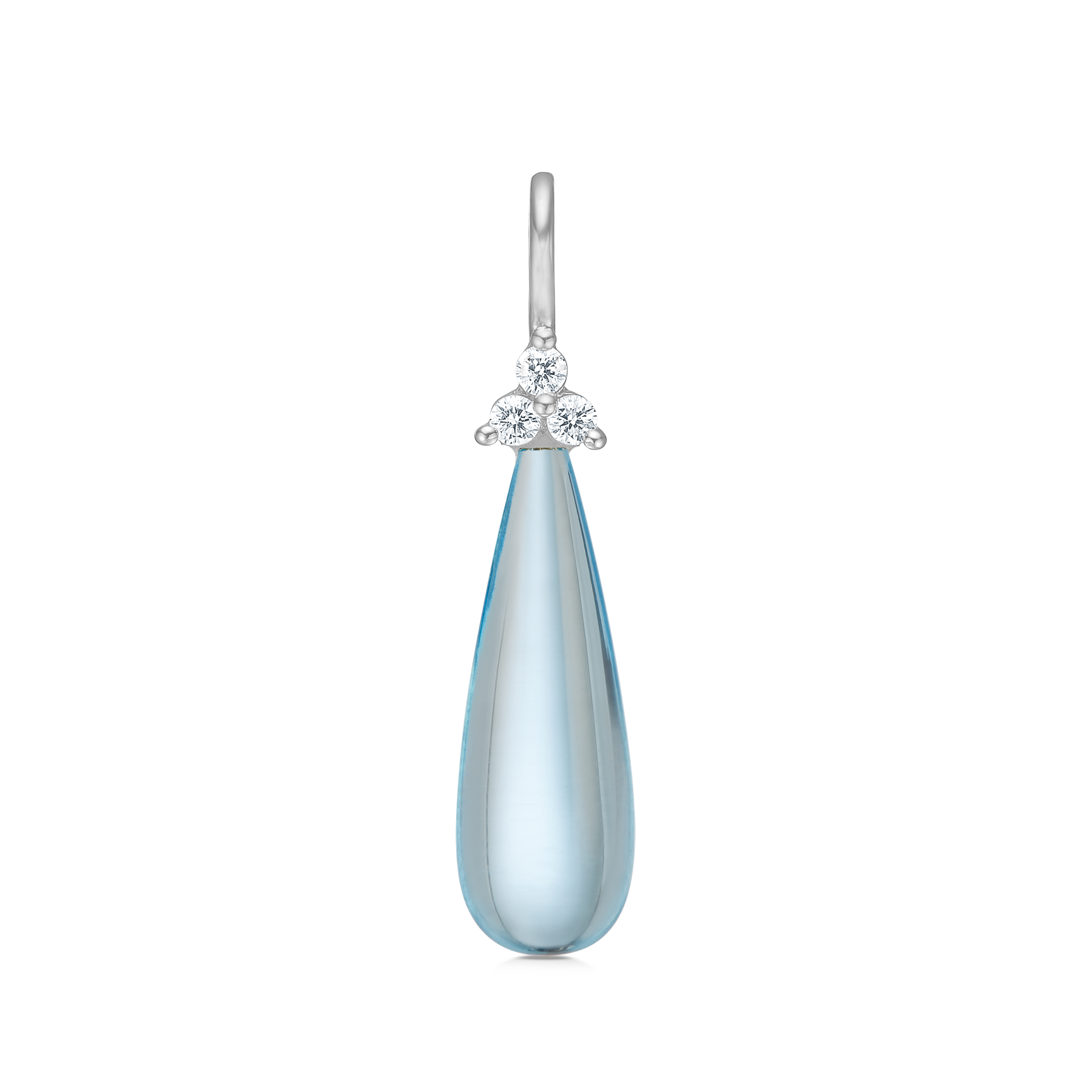 Fryd Sky Blue Pendant - 18kt White Gold