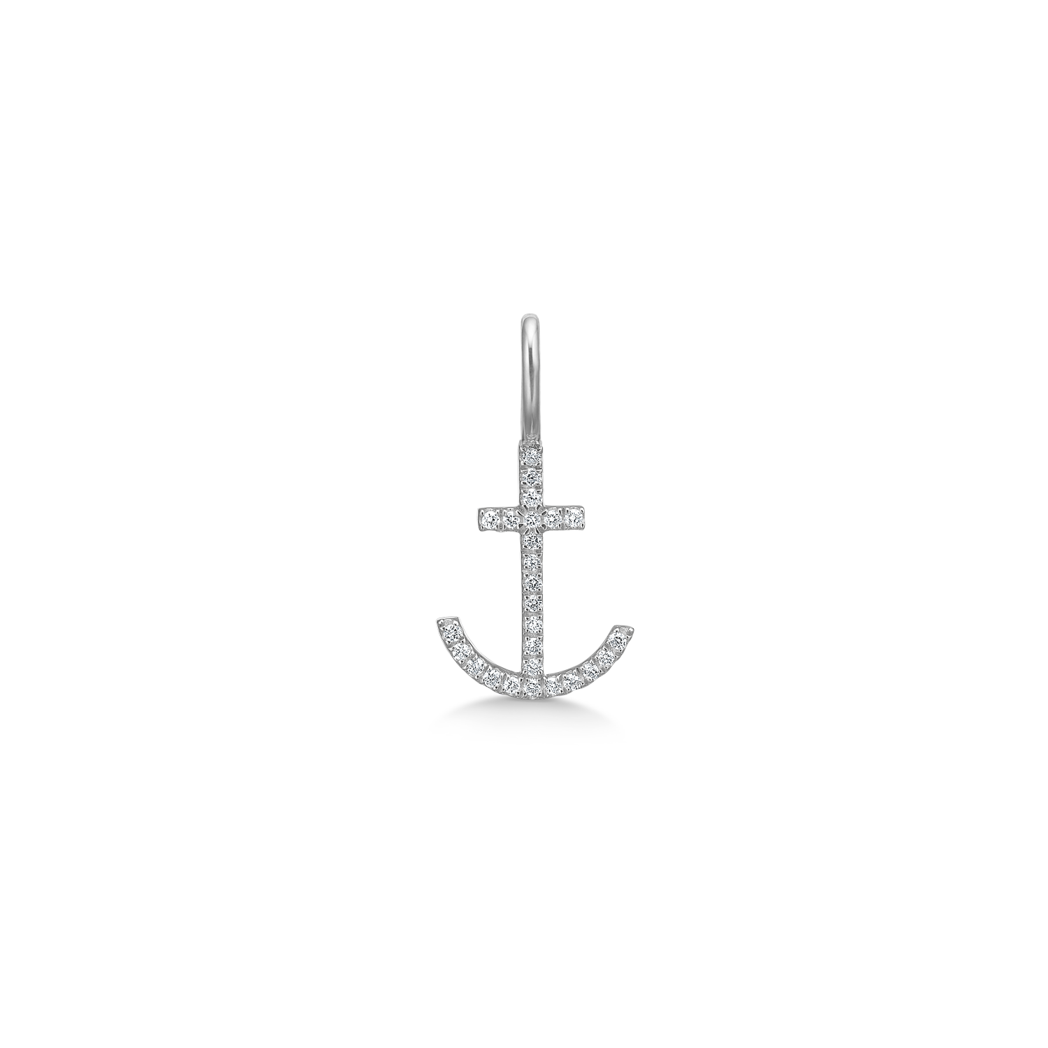 Symbols Håp Diamant Anheng - 18kt Hvitt Gul