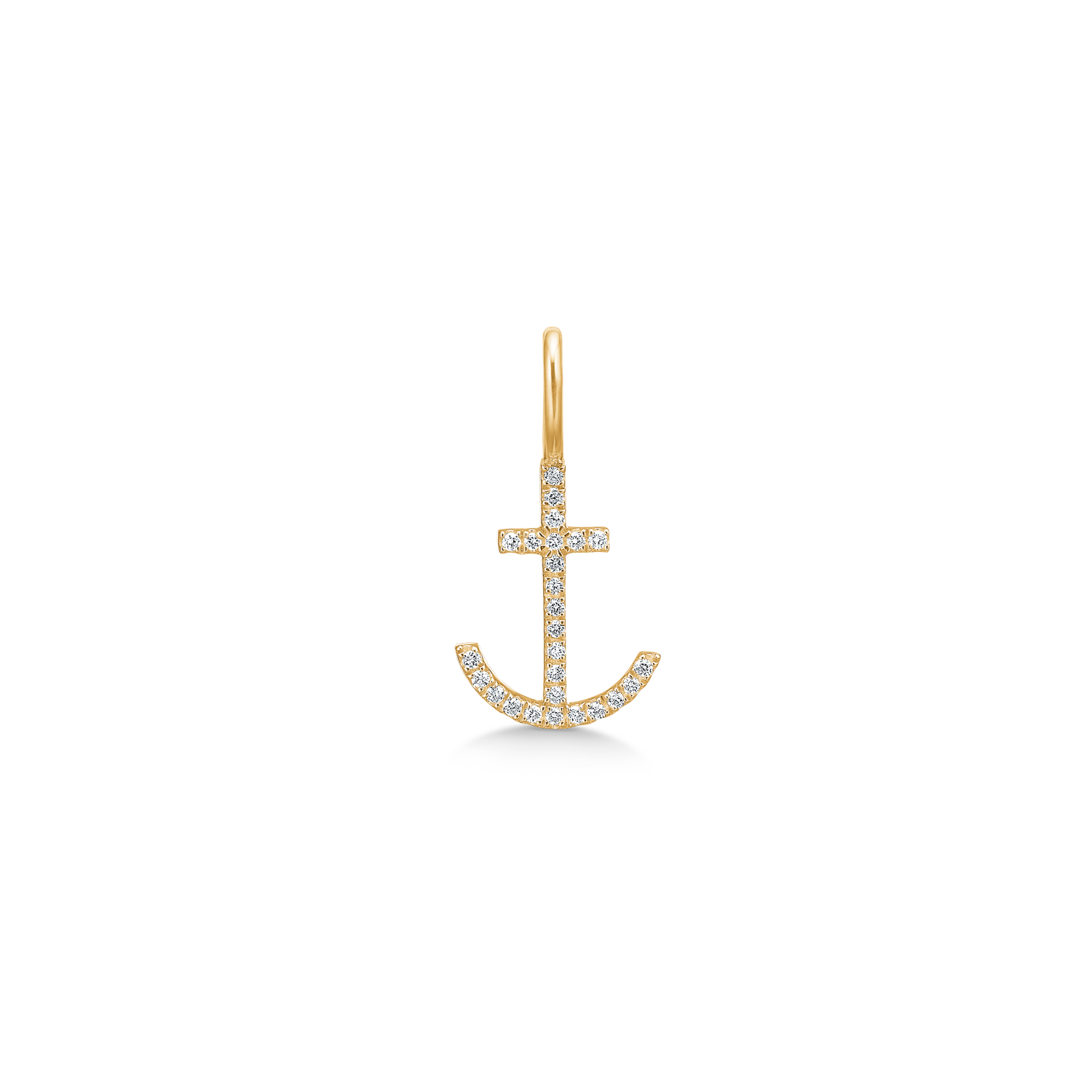 Symbols Håp Diamant Anheng - 18kt Gult Gul