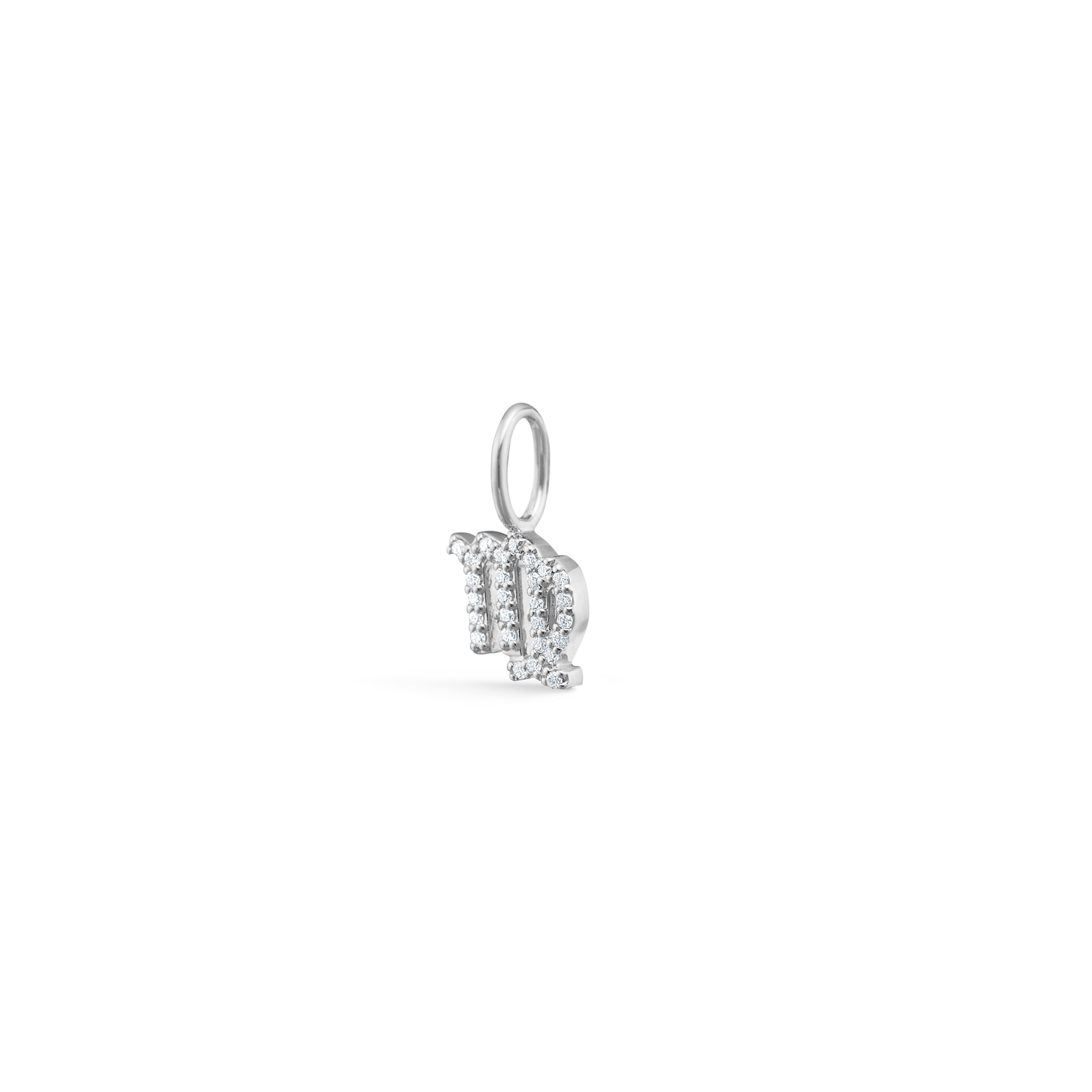 My Virgo Diamond Pendant - 18kt White Gold