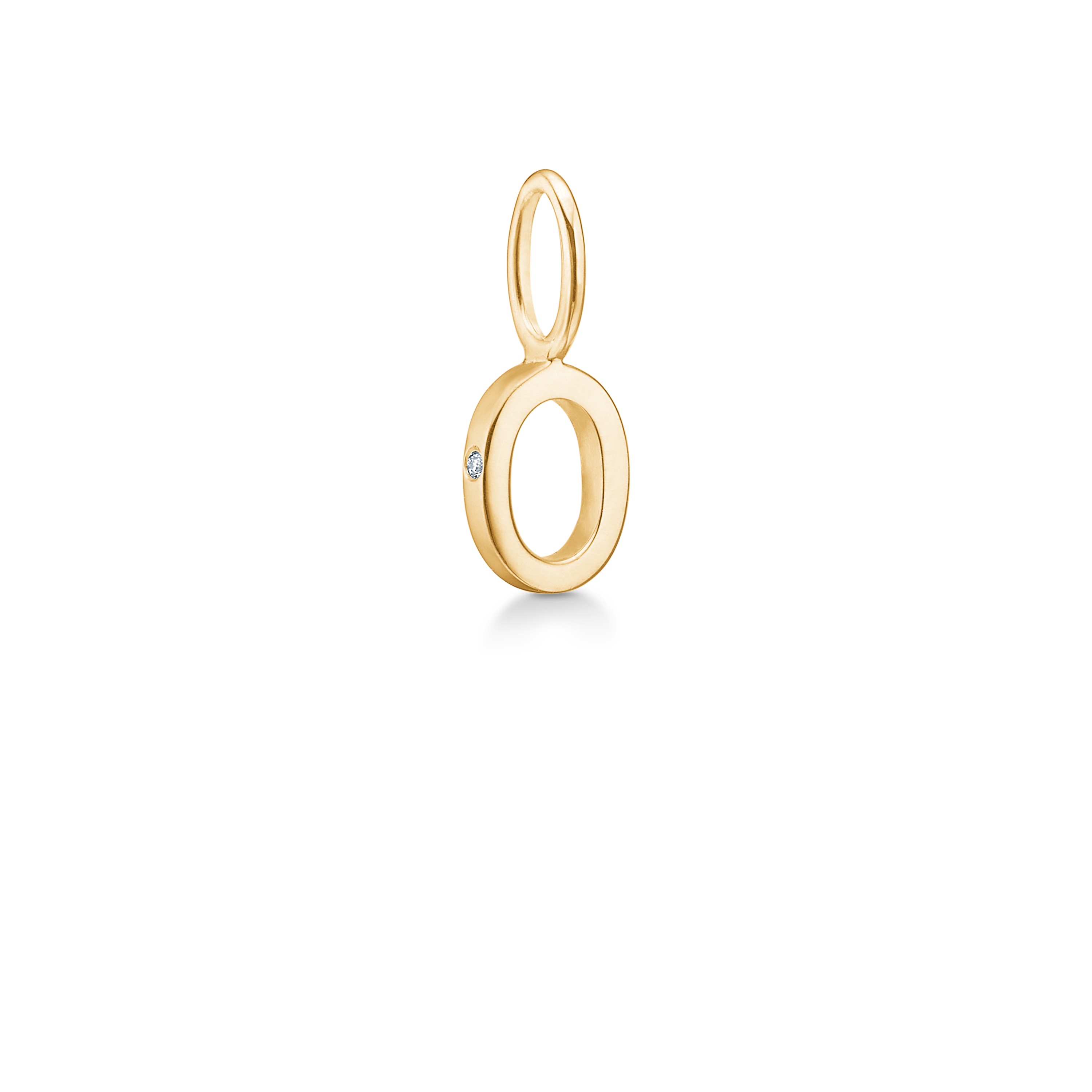 My O Pendant - 18kt Yellow Gold
