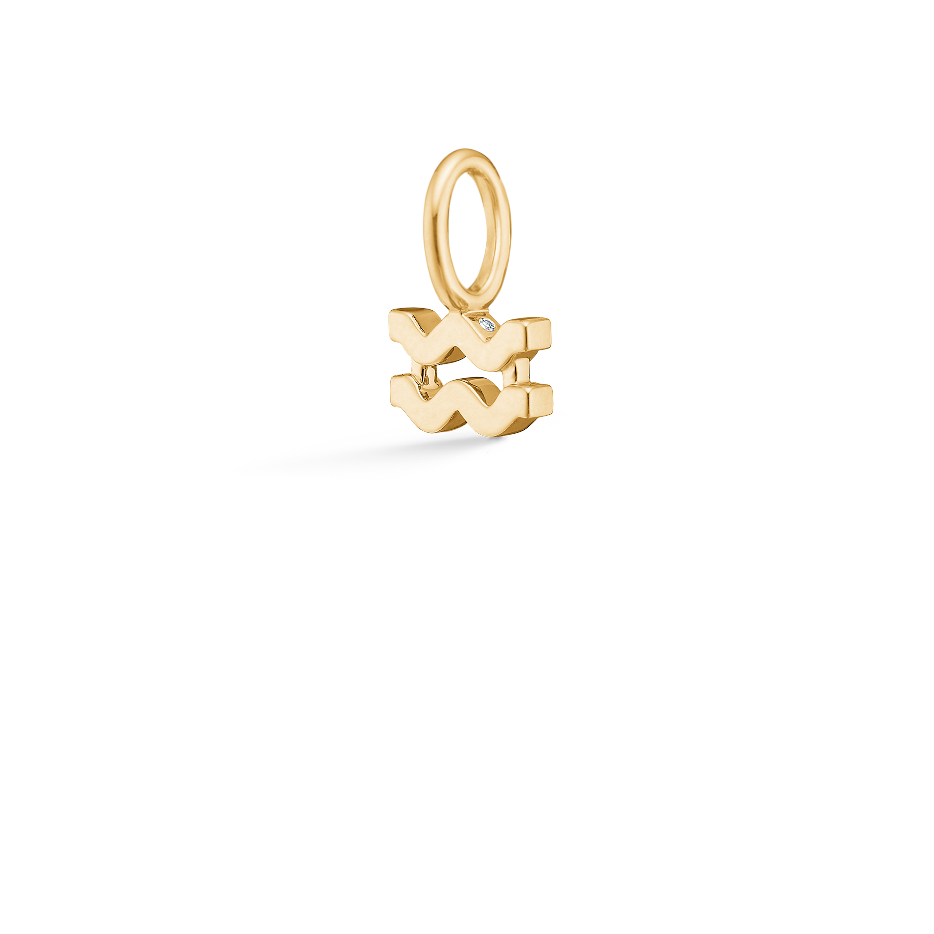 My Aquarius Pendant - 18kt Yellow Gold