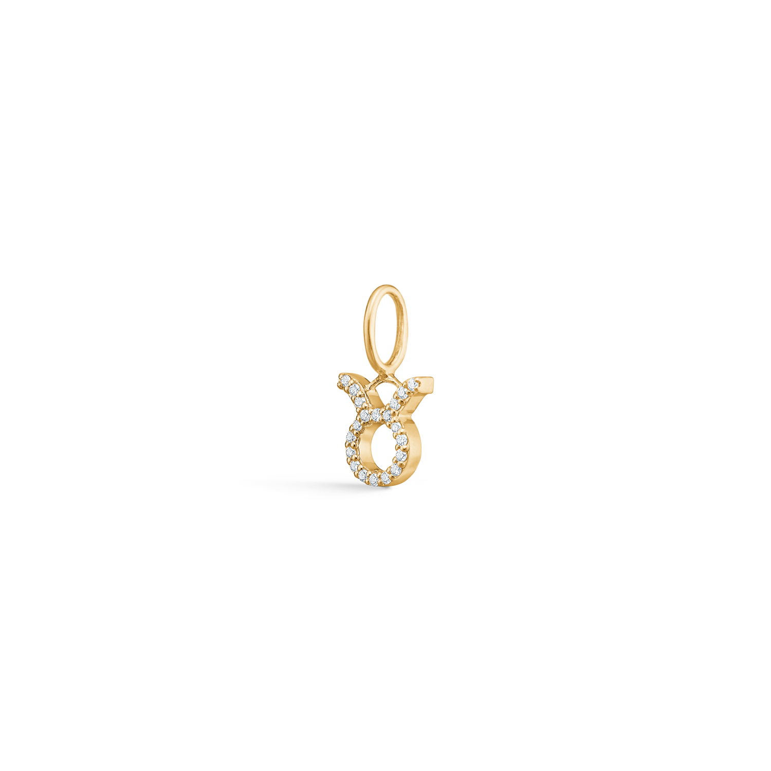 My Taurus Diamond Pendant - 18kt Yellow Gold