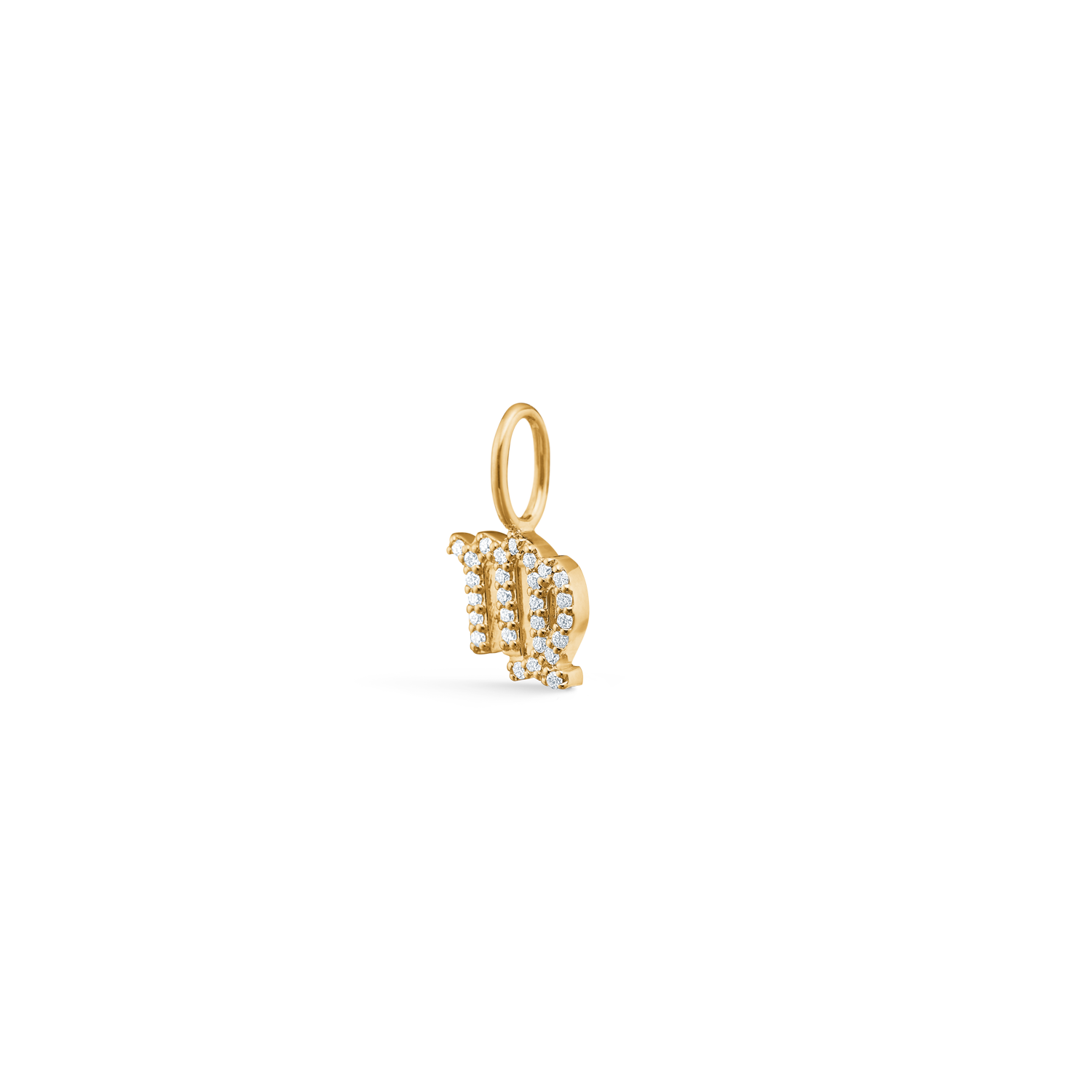 My Virgo Diamond Pendant - 18kt Yellow Gold