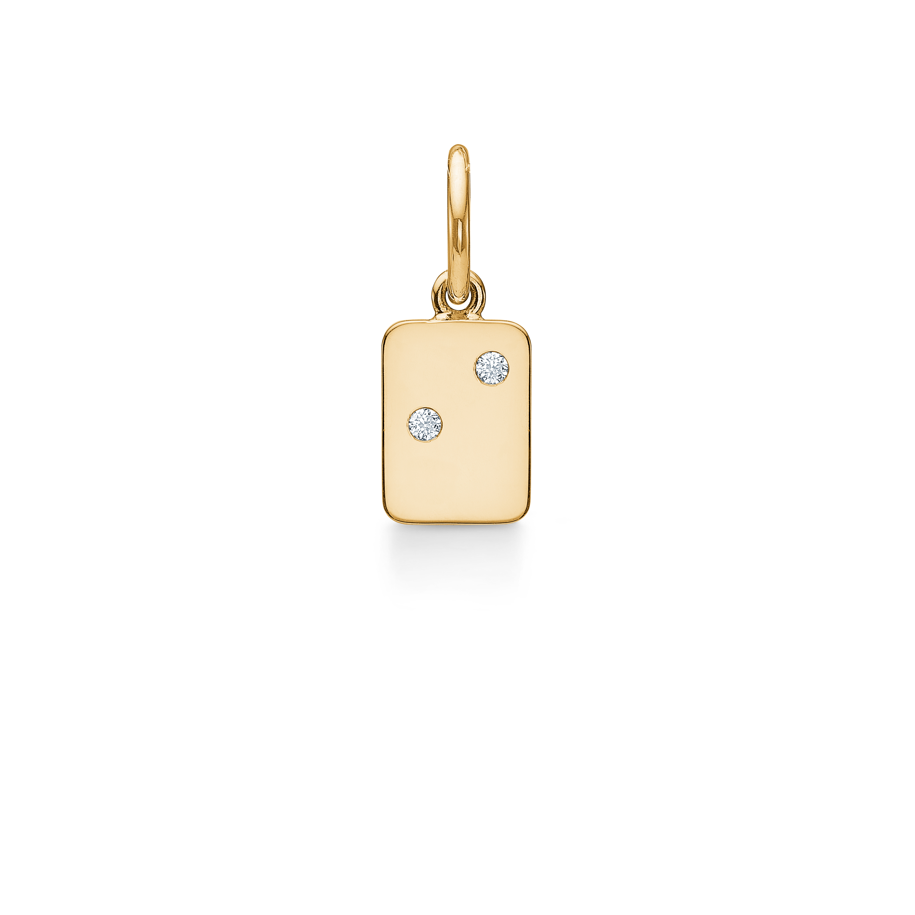 My Secret I Pendant - 18kt Yellow Gold