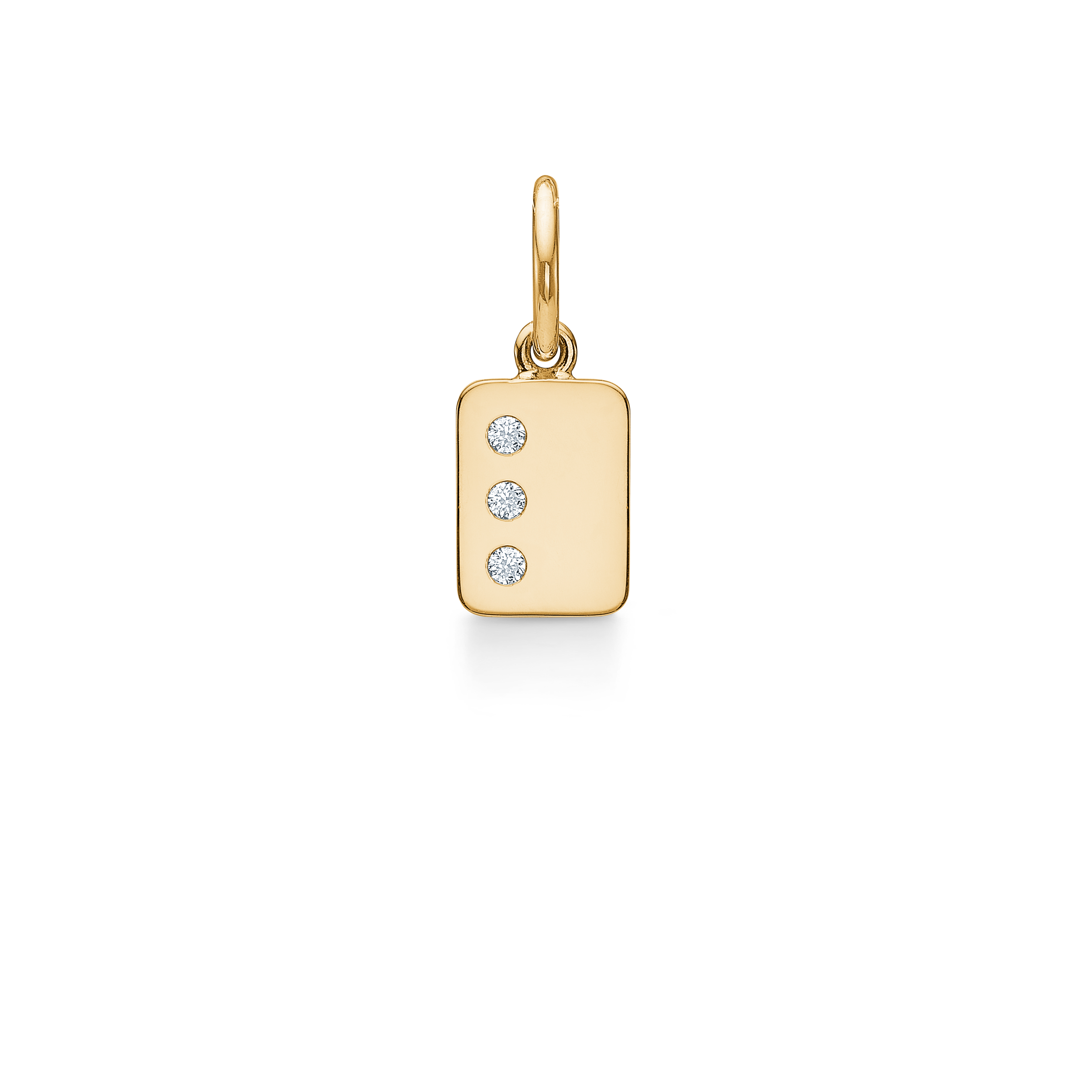 My Secret L Pendant - 18kt Yellow Gold