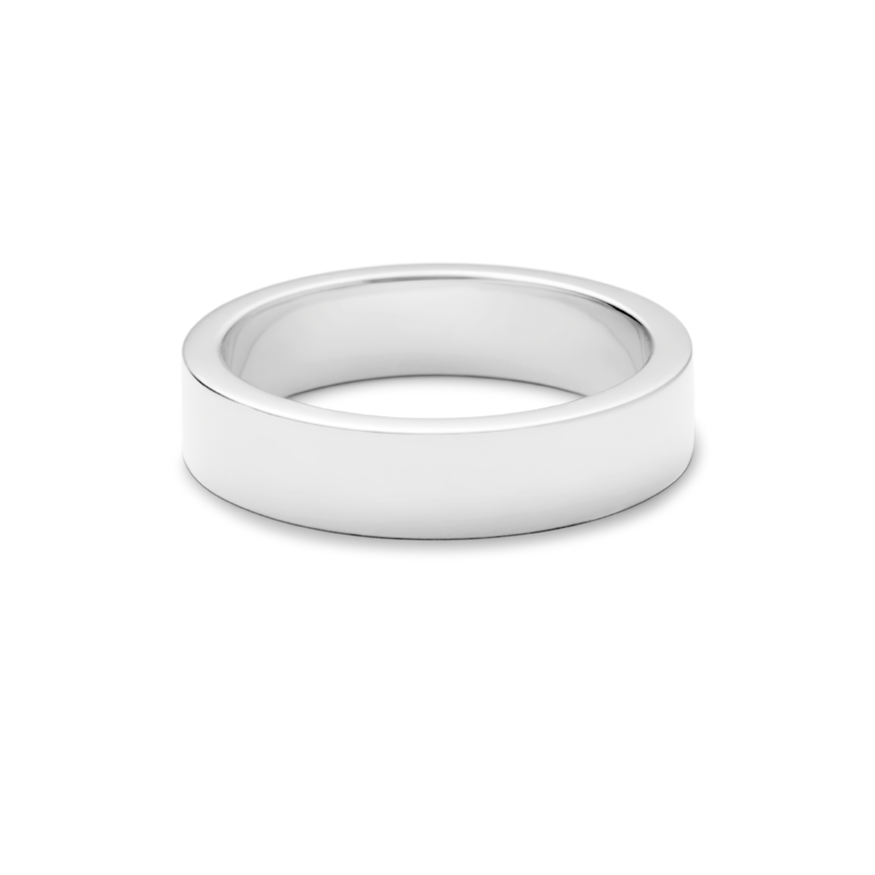 Meant to Be His True Love Band - 18kt White Gold