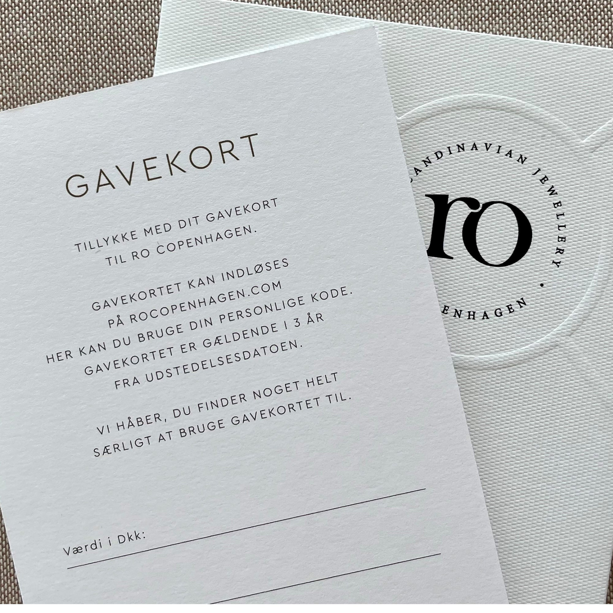 Ro Copenhagen Gift Card