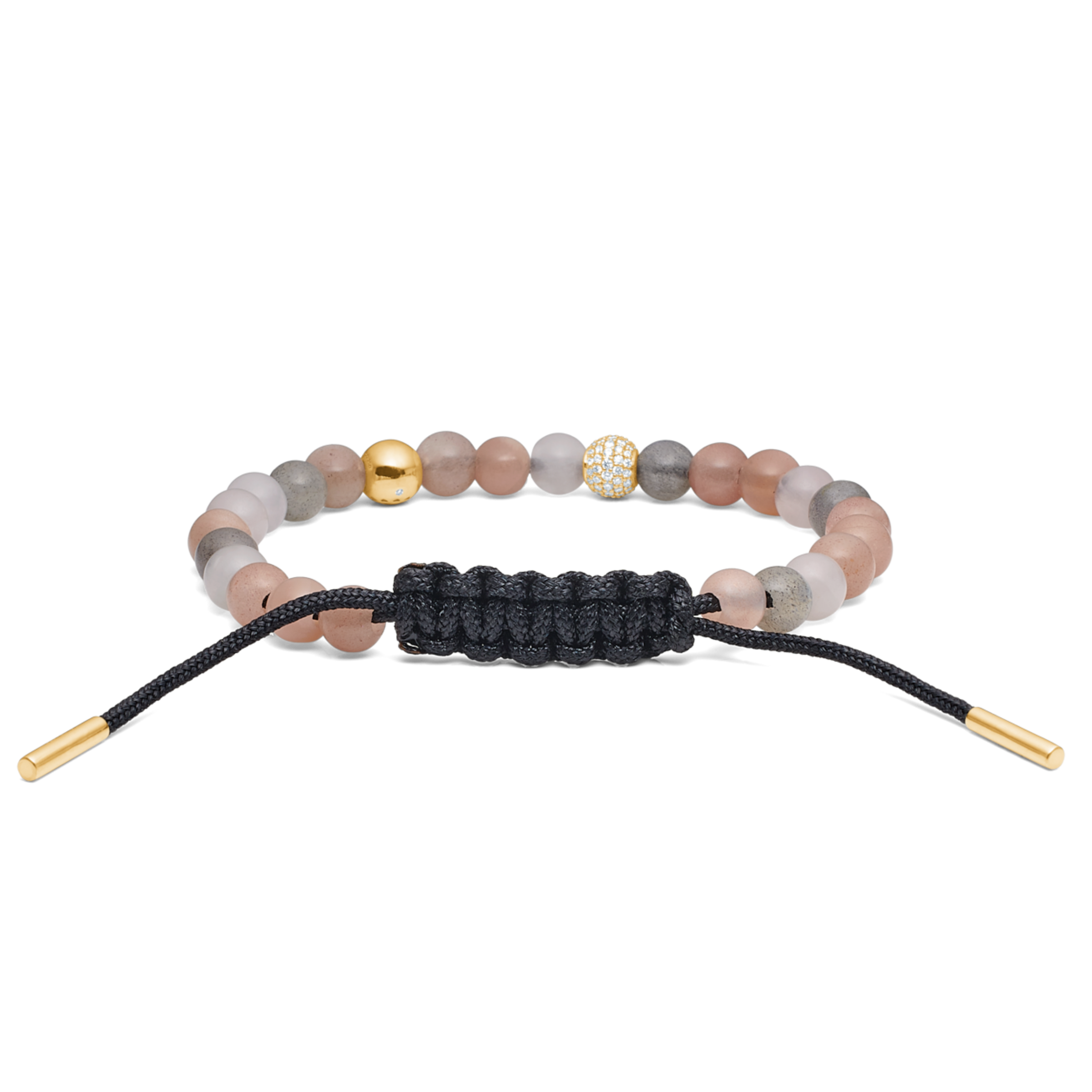 Inner Peace Hjertechakra Diamant armbånd – 18kt Gult Gull