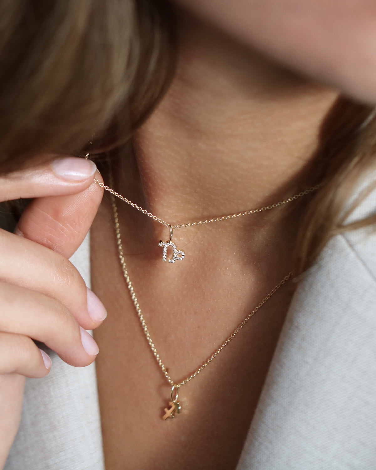 My Capricorn Pendant - 18kt Yellow Gold