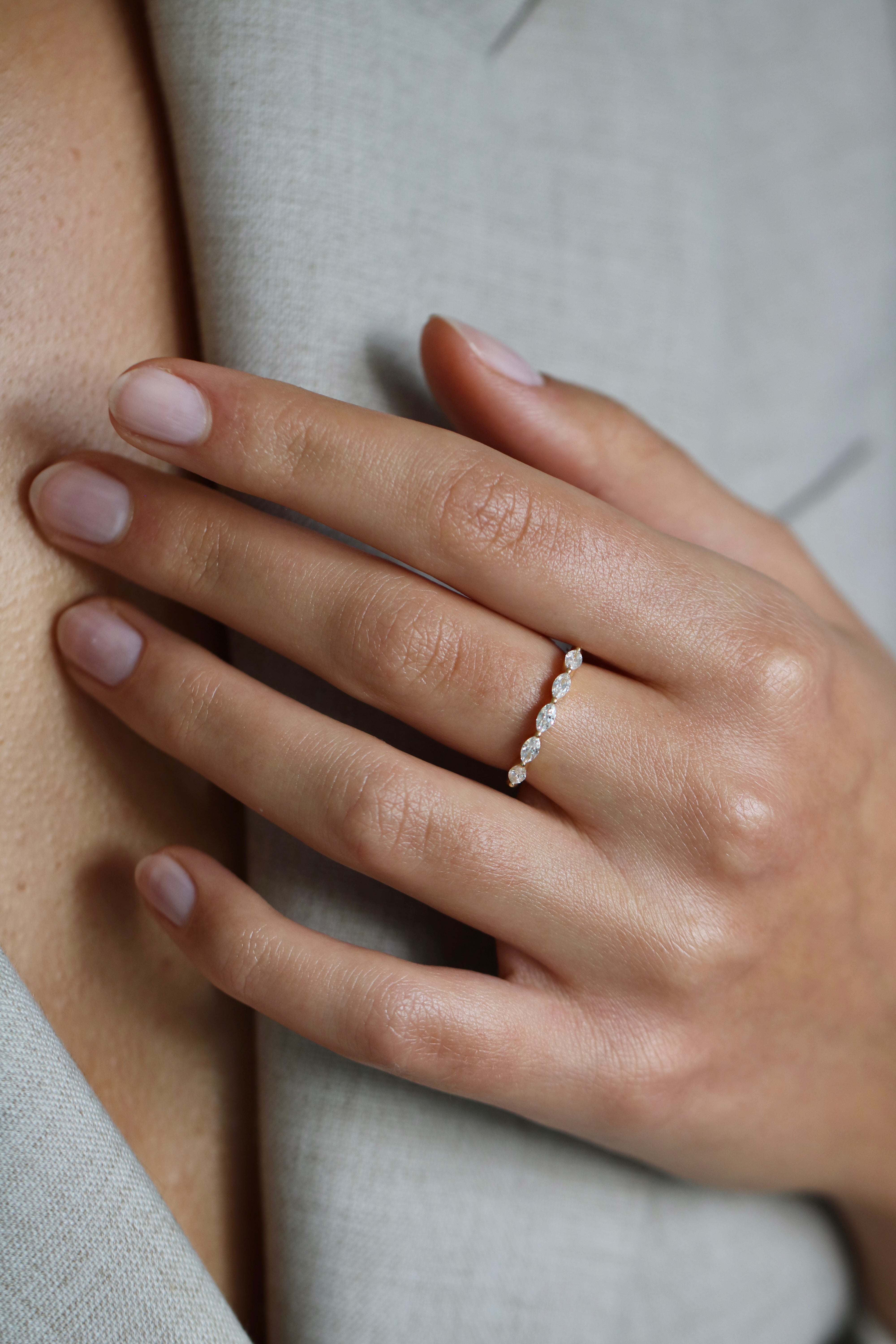 Meant to be her love ring - 18kt Gult Gull